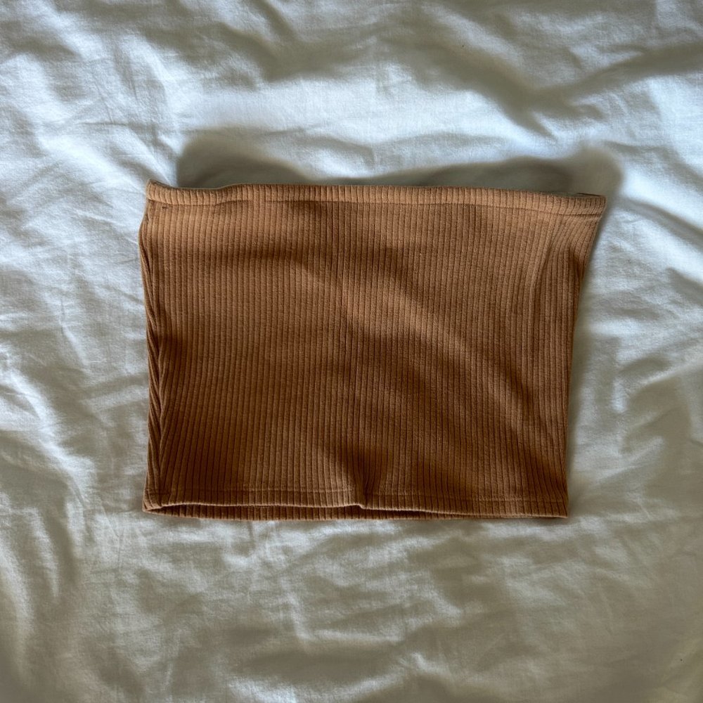 Urban Outfitters Ribbed Cropped Tube Top